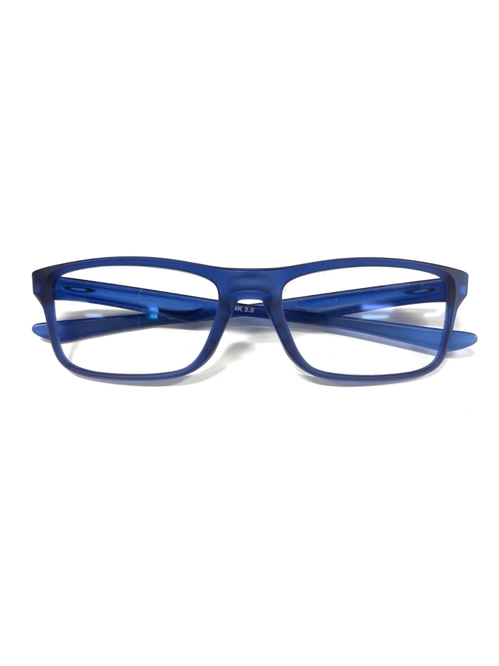 OAKLEY PLANK 2.0 OX8081-1655 Matte Translucent Blue Eyeglasses Frame 145-55-18 - Picture 10 of 12